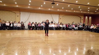 Country Gold line dance by Johanna Barnes short demo
