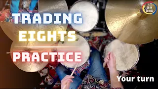How To Improvise Jazz Drums - Trading Eights Practice