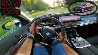 2023 BMW 750e xDrive | POV test drive