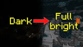 Easiest Way To Enable Fullbright in Minecraft 1.19