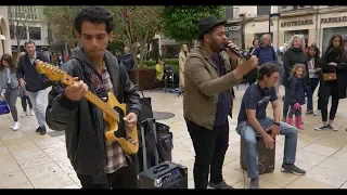 Message: "Stand By Me" - Busking in Palma