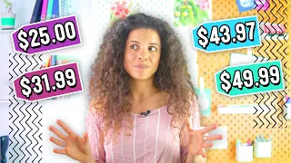 Are your handmade prices TOO high? Pricing formula giving you crazy numbers? Here’s what to do