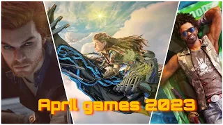 Best upcoming video games of April 2023