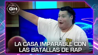 Batalla de freestyle: Bauti, Manzana y Nico se lucieron rapeando 😂 - Gran Hermano