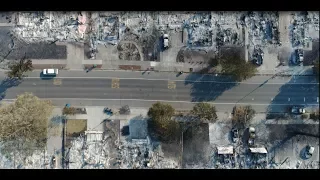 Santa Rosa Fire | Complete Coffey Park Fire Damage (Up-Close Drone Fly Over) HD Video Footage