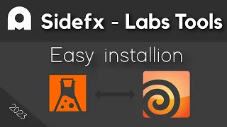 Install Sidefx - Labs Tools  - Easy and straight to point video