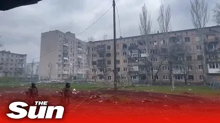 Inside Bakhmut as Ukrainian troops operate under Russian attack