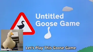 Let’s Play Untitled Goose Game with Wrinkle the Duck