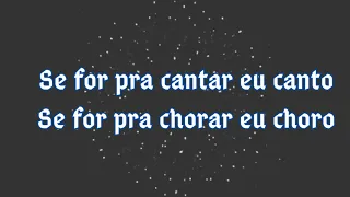 SE FOR PRA CANTAR EU CANTO, PLAYBACK LEGENDADO, JACYMÁRIO