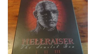 Arrow Video's Hellraiser - The Scarlet Box Limited Edition Blu-ray Set Unboxing
