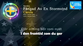 [1991] Carola - "Fångad Av En Stormvind" (Sweden) - [Karaoke version]