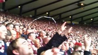 Hearts v hibs Scottish cup final 2012 5-1 ahaha