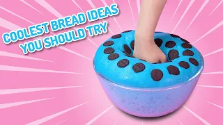 🍞 Coolest Bread Ideas You Should Try 🍞 Best Easy Chocolate Cake Decorating Idea 🥖 🧺