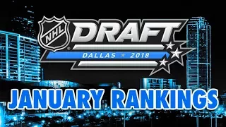 2018 NHL DRAFT PROSPECTS RANKINGS - JANUARY (MOCK DRAFT - DAHLIN, SVECHNIKOV, ZADINA, BOQVIST...)