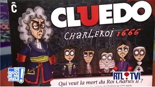 Cluedo Charleroi - De quoi je me mêle RTL-TVI - 18 mai 2016