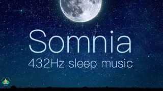 SOMNIA - 432 Hz Music for Deep Sleep, Beautiful & Relaxing - 8h version