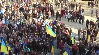 Дрогобич. Євромайдан. 27.11.2013 р.