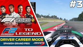 F1 2020 Driver Career Mode #3 | A CHANCE FOR POLE? | F2 to Legend S1 (BWT Arden)