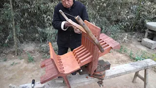 The production of simplified Luban chair