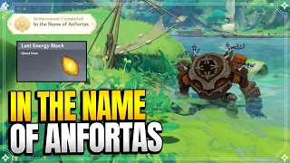 Achievement: In the Name of Anfortas | Lost Energy Block | World Quests & Puzzles |【Genshin Impact】