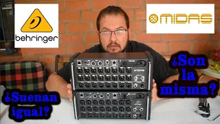 MIDAS MR18 vs BEHRINGER XR18 La comparativa definitiva