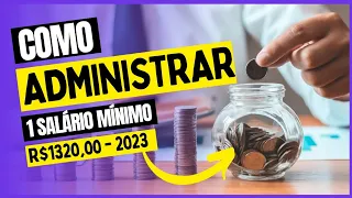 COMO ADMINISTRAR UM SALÁRIO MÍNIMO 2023 | PLANEJAMENTO FINANCEIRO NA PRÁTICA | PLANNER FINANCEIRO