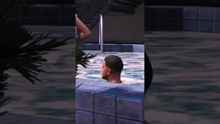 What Do Franklin And Amanda Do In The Pool? #shorts #gta5 #gtashorts #gameplay #gtasecret #gtav