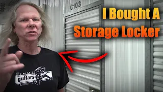 I Bought a Guitar Players Storage Locker That Hasn't Been Opened in Years!