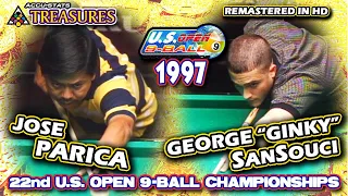 1997 - Jose PARICA vs. George "Ginky" SAN SOUCI - 22nd US OPEN 9-BALL CHAMPIONSHIPS