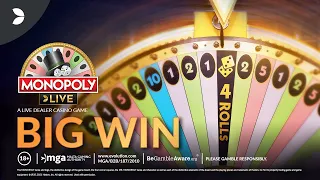 MONOPOLY Live 2224x Big Win | Evolution