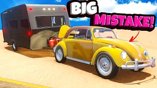 I Tried to Haul a Camper Up a Mountain with the Bug in The Long Drive Mods!