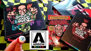 THE HERSCHELL GORDON Shock & Gore Limited Deluxe Edition Arrow Video 14 Films on Bluray!!!