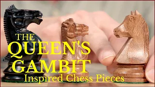 "The Queen's Gambit" Inspired Chess Pieces