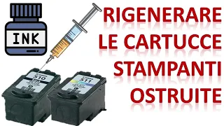 How to refill the color and black cartdrige for a Canon Printer model Pixma mp495