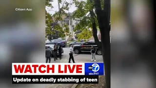 LIVE | Update on deadly stabbing of teen on MTA bus