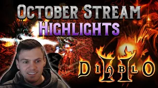 Diablo 2 - October Stream Highlights - New Grail item 12 remain & rolled the most hated runeword!!!