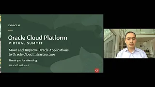 Move and Improve Oracle Applications to Oracle Cloud Infrastructure