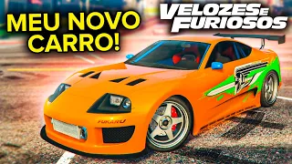 DEPOIS DE ANOS O SUPRA CHEGOU NO GTA 5 (VELOZES E FURIOSOS)