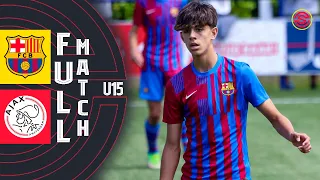 FULL MATCH: FC Barcelona vs AFC Ajax U15 Tournament Marveld 2022