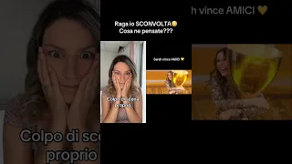 Sarah vince AMICI23 REACTION #amici #amici23 #amicidimariadefilippi #sarah #finaleamici #reaction