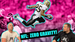 Sensational NFL Defying Gravity Moments! (REACTION)