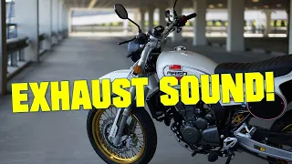 2022 MASH X-RIDE 125 - EXHAUST SOUND + RIDING SOUND