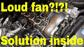 DIY - BMW radiator fan stuck on high? - electric water pump diagnosis