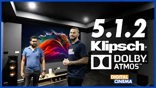 5.1.2 Klipsch Atmos| Digital Cinema| Marantz SR6015 |Klipsch RP-8000F | Formovie Theatre 4K UST