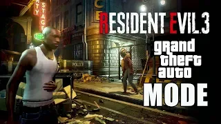 Resident Evil 3 Remake on GTA Mode | CJ meets BIG SMOKE in Raccoon City