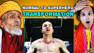 Villagers React Marvel Super Hero Transformation Compilation ! React 2.0