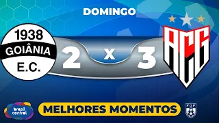 MELHORES MOMENTOS DE GOIÂNIA X ATLÉTICO GOIANIENSE | SEMIFINAL DO GOIANÃO 2024