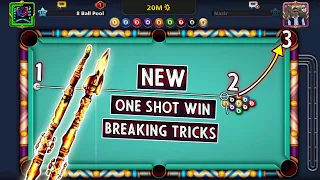 8Ball Pool 9 Ball One Shot Win New Breaking Tricks With Firestorm Cue 😱 9 Ball Pool Trick Shots