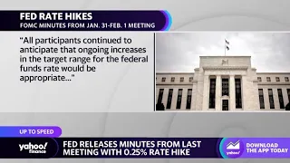 Fed officials lean towards 25-basis-point rate hike in FOMC minutes