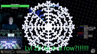 [Lvl. 20] ADOFAI Monster Stamina?!! Hgcat-Linearity 3x in a row!!!!!! [Level by Hgcat]